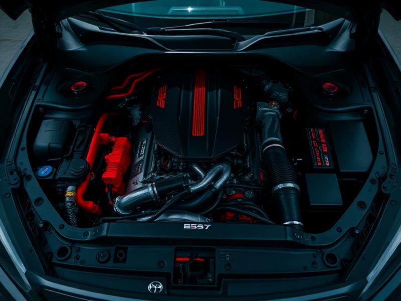 Tuned performance engine bay